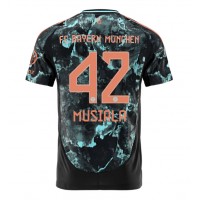 Camiseta Bayern Munich Jamal Musiala #42 Segunda Equipación Replica 2024-25 mangas cortas